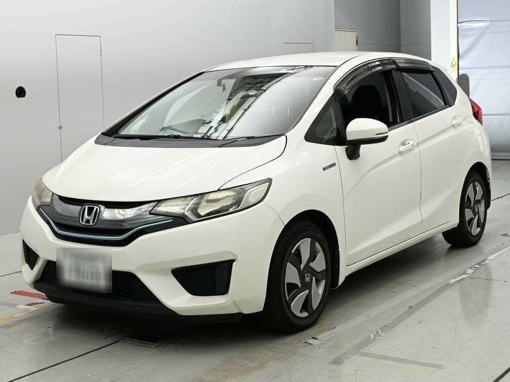 Honda Fit Hatchback White #2