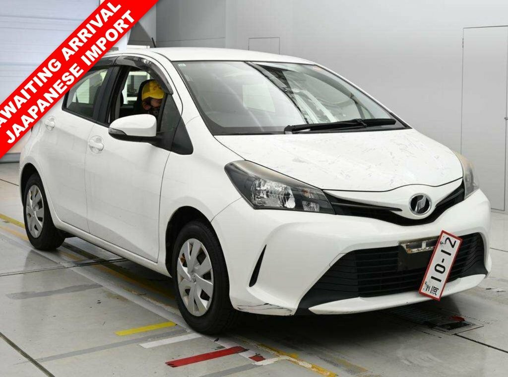 Toyota Vitz Hatchback White