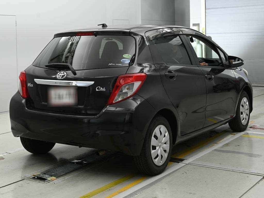 Toyota Vitz Hatchback Black #4