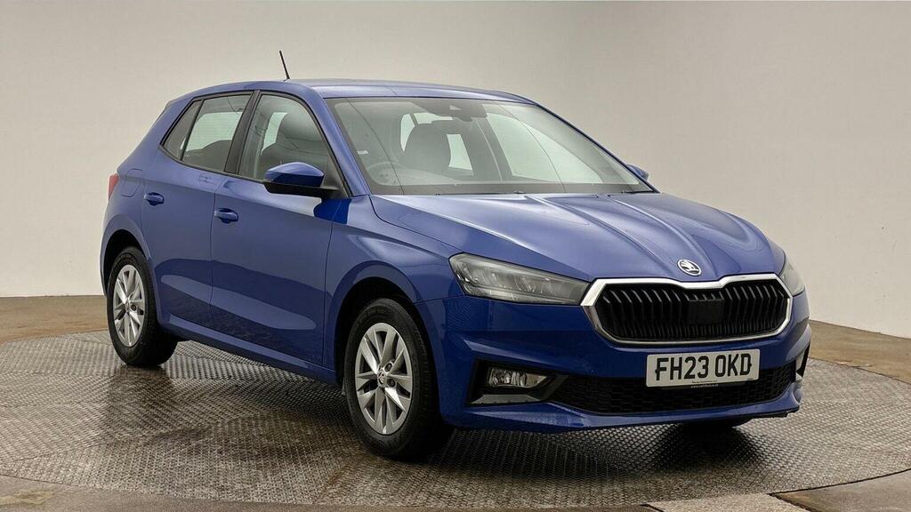 Skoda Fabia 1.0 Mpi Se Comfort Euro 6 Ss 2023 Blue