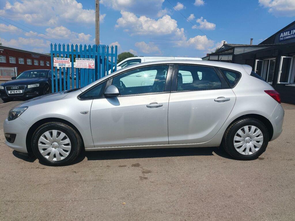 Vauxhall Astra 1.4 16V Exclusiv Euro 5 2012 Silver #4