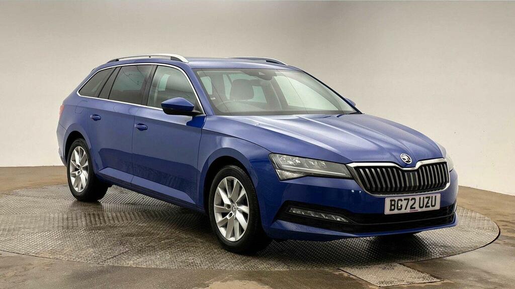 Skoda Superb 2.0 Tdi Se Technology Euro 6 Ss 2023 Blue