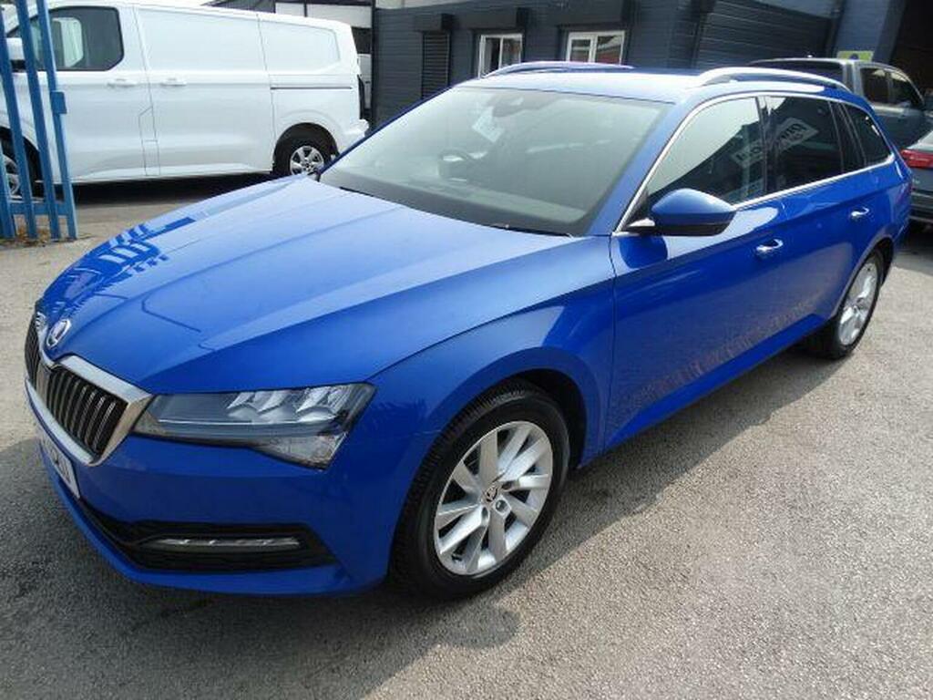 Skoda Superb 2.0 Tdi Se Technology Euro 6 Ss 2023 Blue
