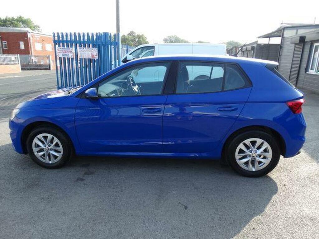 Skoda Fabia 1.0 Mpi Se Comfort Euro 6 Ss 2023 Blue #5