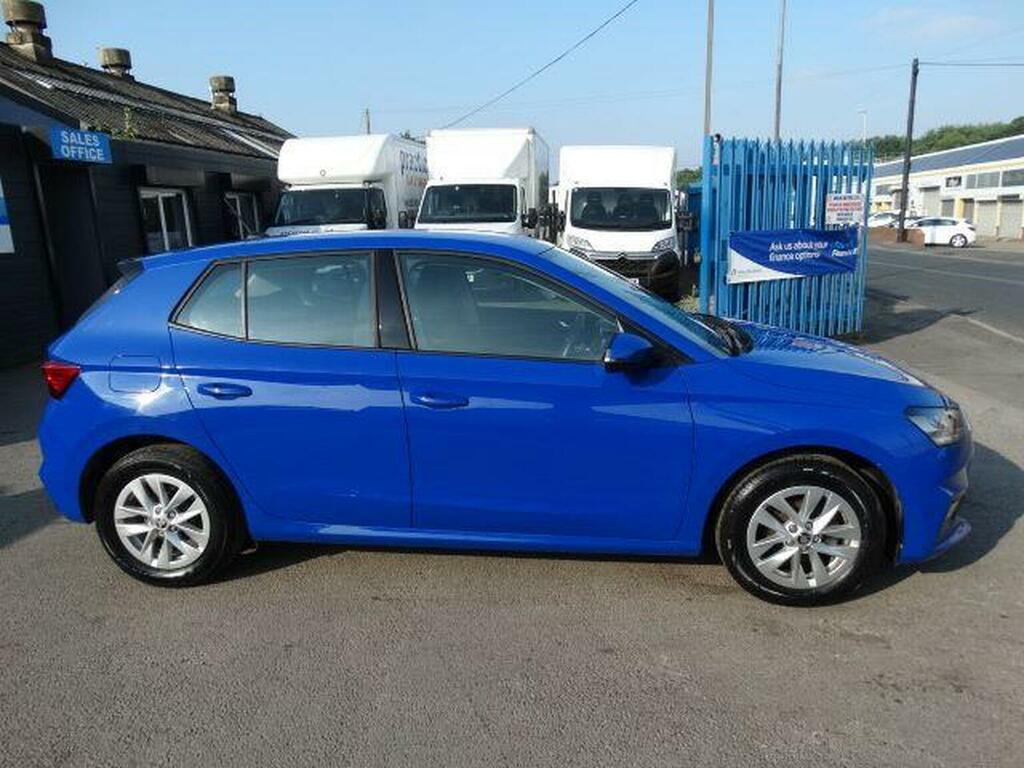 Skoda Fabia 1.0 Mpi Se Comfort Euro 6 Ss 2023 Blue #4