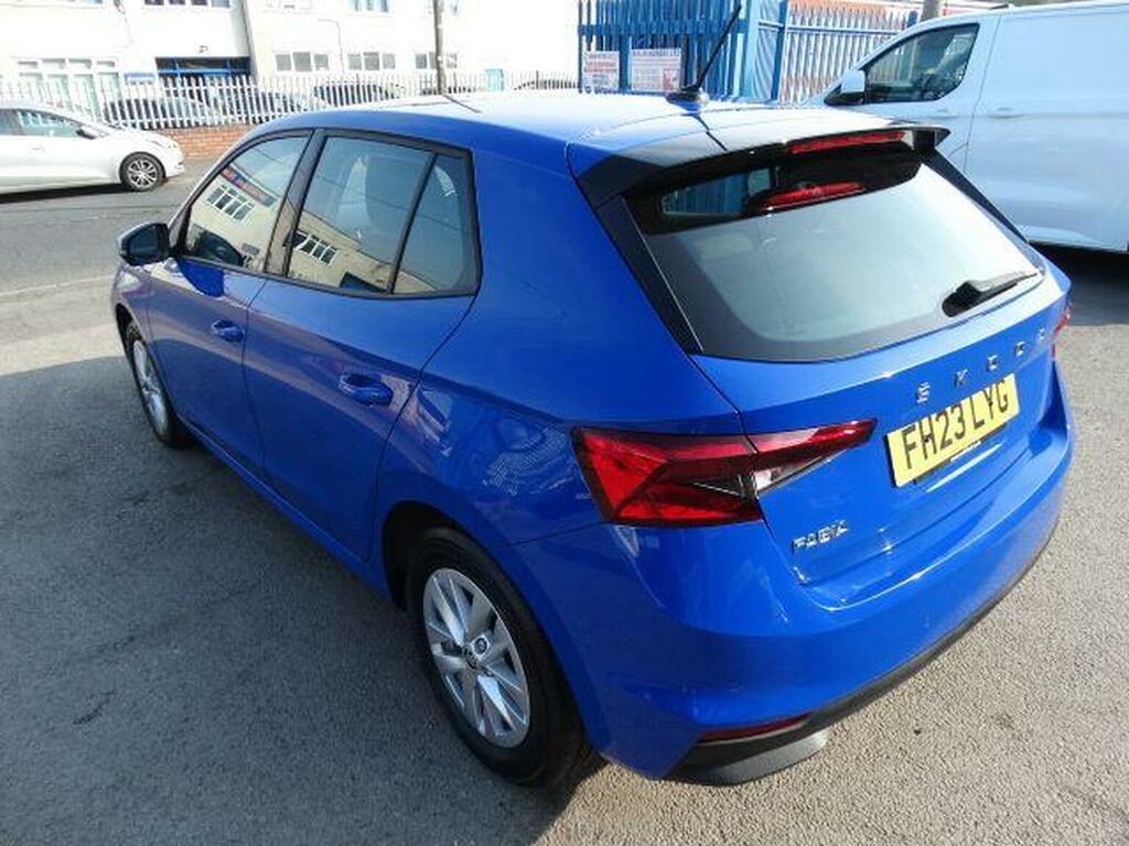 Skoda Fabia 1.0 Mpi Se Comfort Euro 6 Ss 2023 Blue #6