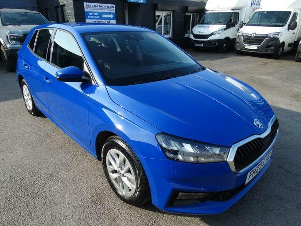 Skoda Fabia 1.0 Mpi Se Comfort Euro 6 Ss 2023 Blue #3
