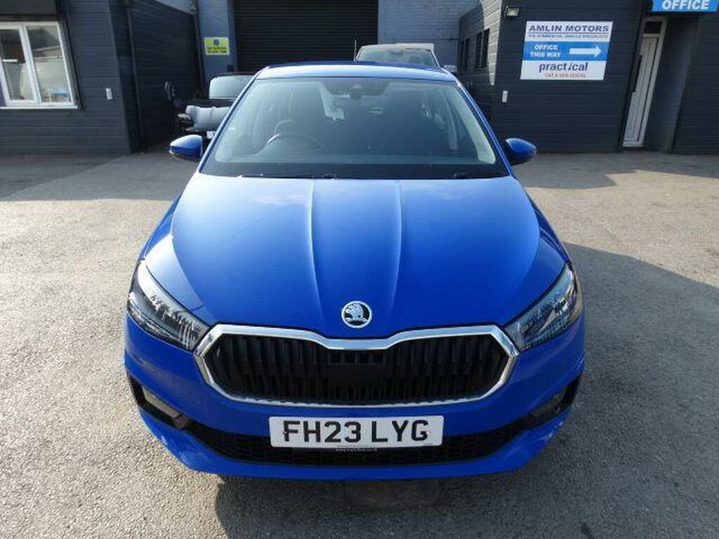 Skoda Fabia 1.0 Mpi Se Comfort Euro 6 Ss 2023 Blue #2