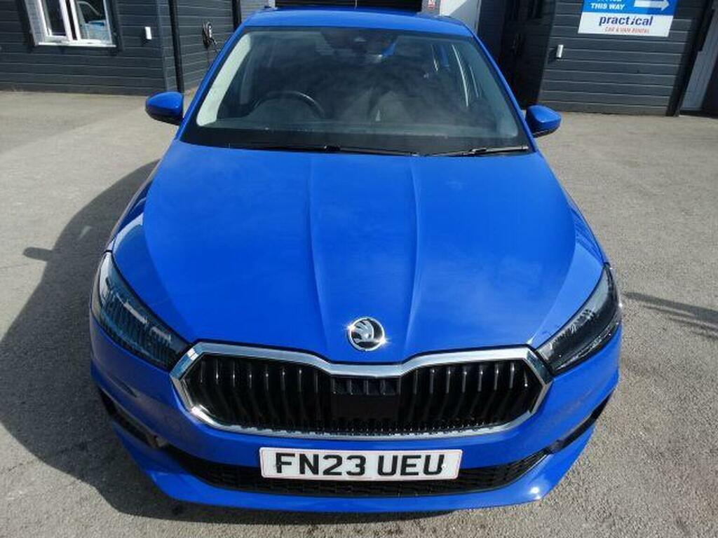 Skoda Fabia 1.0 Tsi Se Comfort Dsg Euro 6 Ss 2023 FN23UEU Blue #2