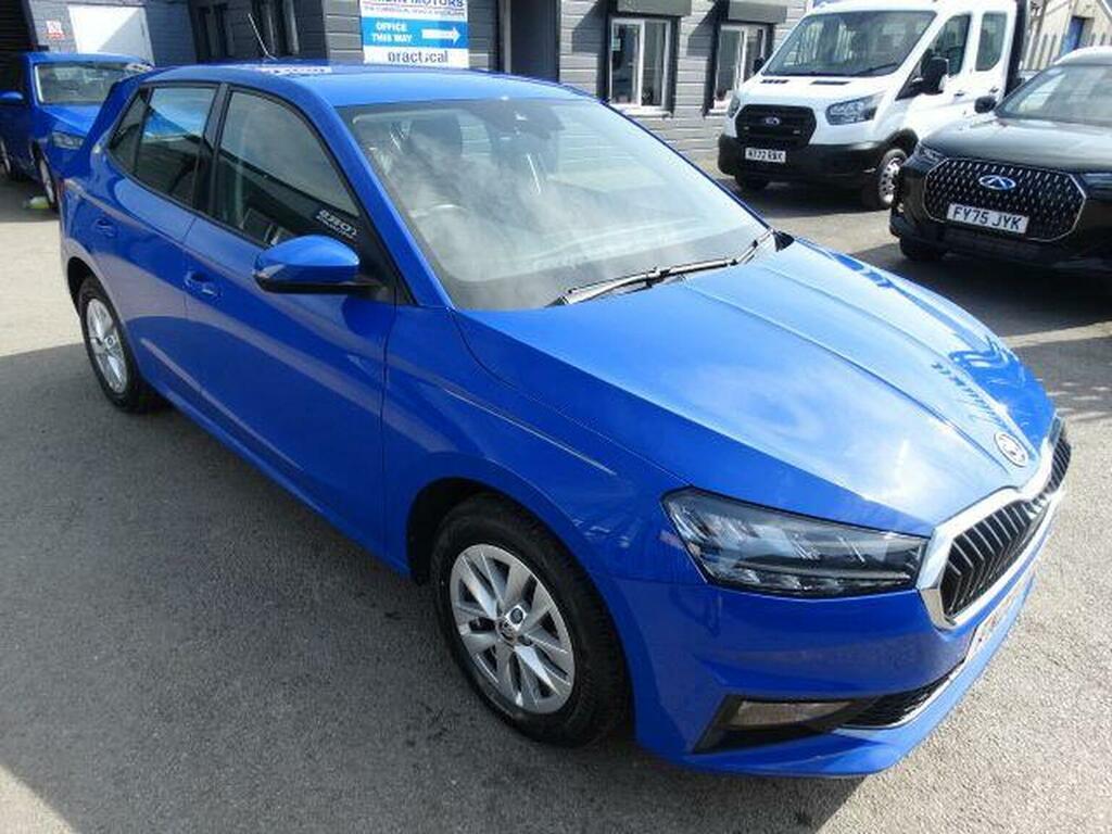 Skoda Fabia 1.0 Tsi Se Comfort Dsg Euro 6 Ss 2023 FN23UEU Blue #3