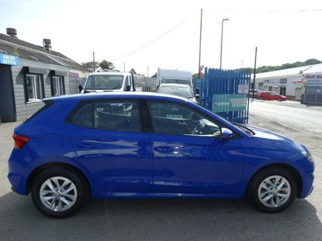 Skoda Fabia 1.0 Tsi Se Comfort Dsg Euro 6 Ss 2023 FN23UEU Blue #5