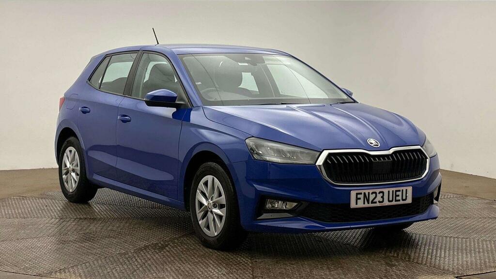 Skoda Fabia 1.0 Tsi Se Comfort Dsg Euro 6 Ss 2023 Blue