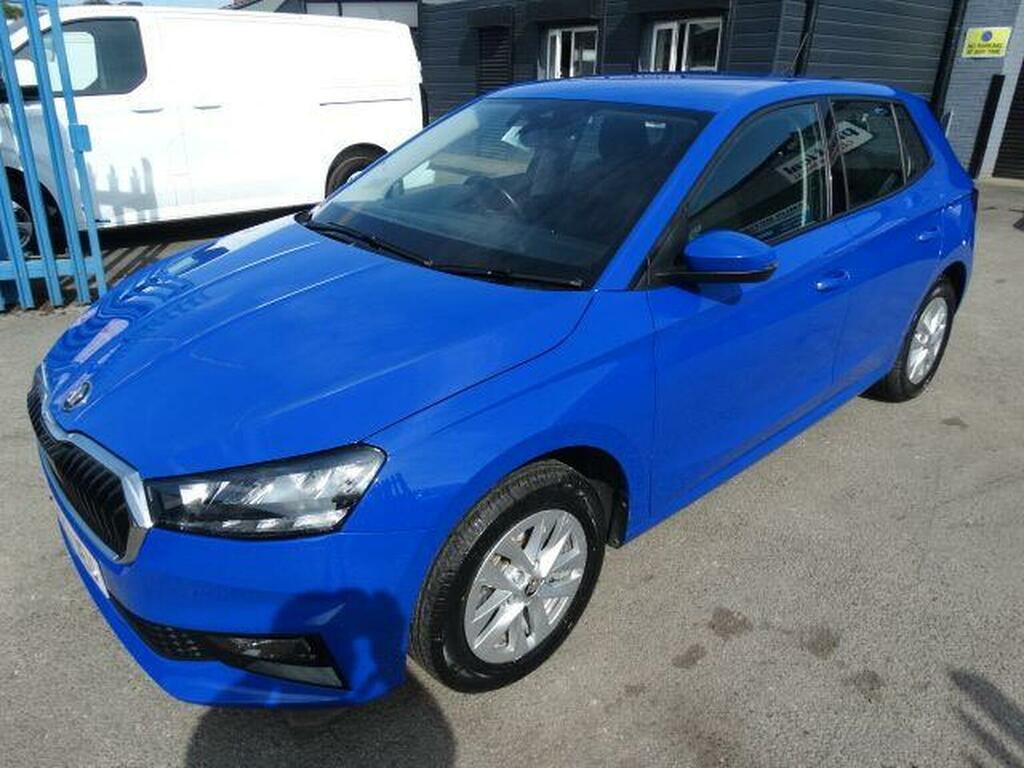 Skoda Fabia 1.0 Tsi Se Comfort Dsg Euro 6 Ss 2023 FN23UEU Blue