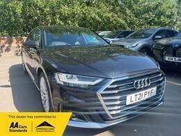Audi A8 3.0 Tdi V6 50 S Line Tiptronic Quattro Euro 6 Ss Blue