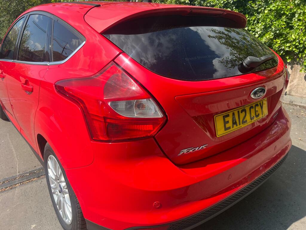 Ford Focus 1.0T Ecoboost Titanium Euro 5 Ss Red #4