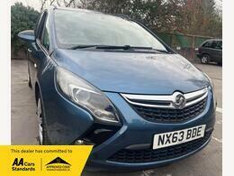 Vauxhall Zafira Tourer 2.0 Cdti Exclusiv Euro 5 Blue