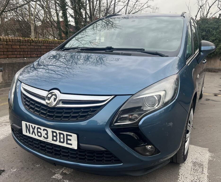 Vauxhall Zafira Tourer 2.0 Cdti Exclusiv Euro 5 Blue #4