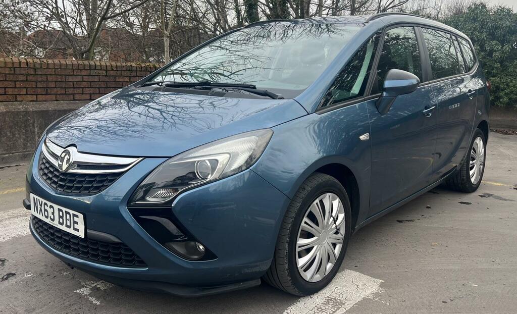 Vauxhall Zafira Tourer 2.0 Cdti Exclusiv Euro 5 Blue #6