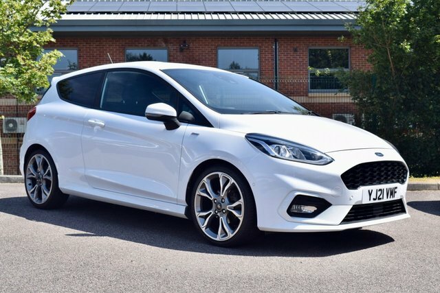 Ford Fiesta Ecoboost Mhev St-line X YJ21VMF White #2