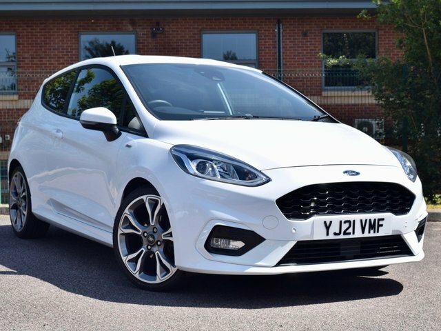 Ford Fiesta Ecoboost Mhev St-line X White