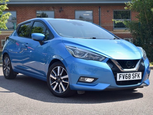 Nissan Micra Ig-t N-connecta Hatchback Blue