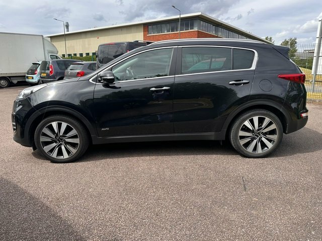 Kia Sportage Crdi Kx-4 Suv Black #5