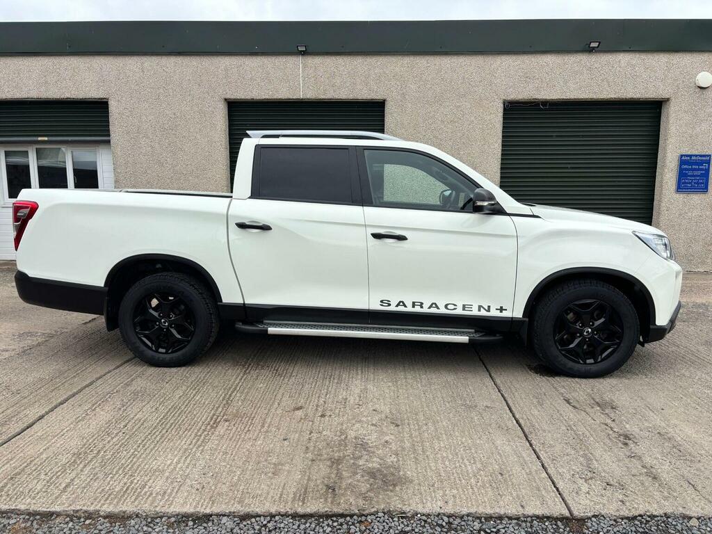 SsangYong Musso Pickup 2.2D Saracen Plus 4Wd Lwb Euro 6 White #4