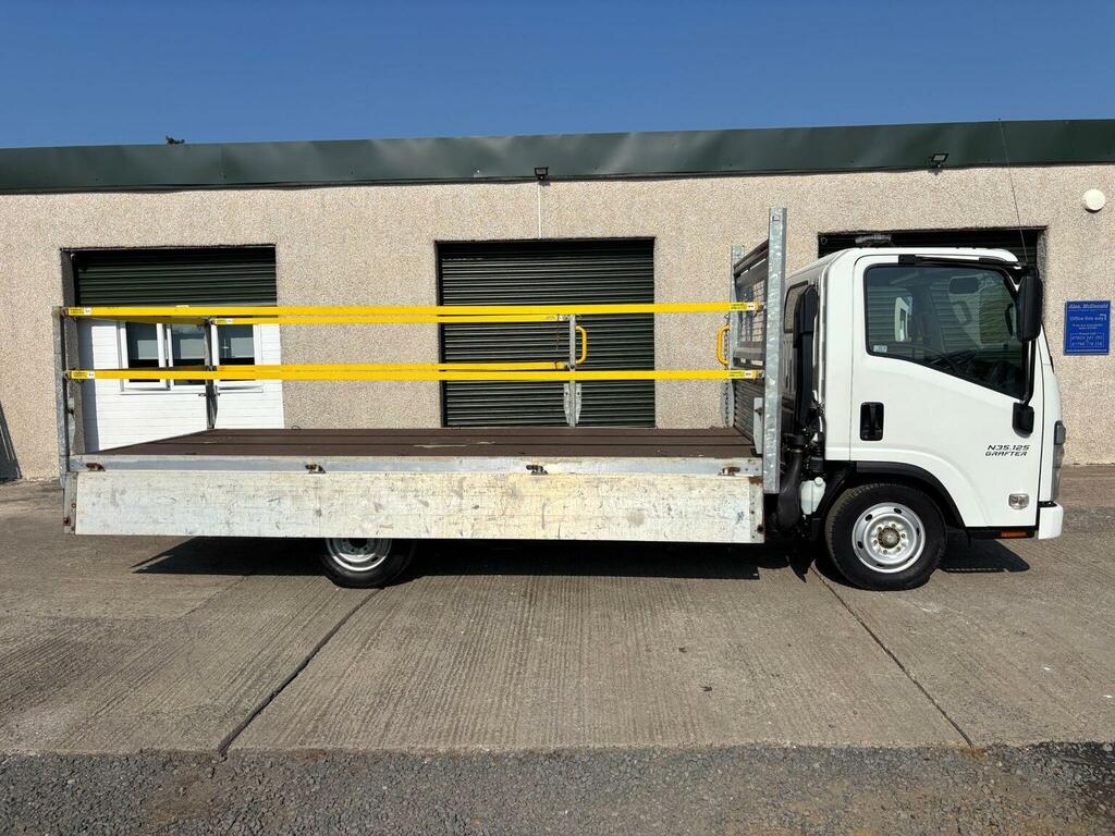 Isuzu Dropside 1.9D N35 Green Rwd Lwb Euro 6 Trw LT23EPE White #6