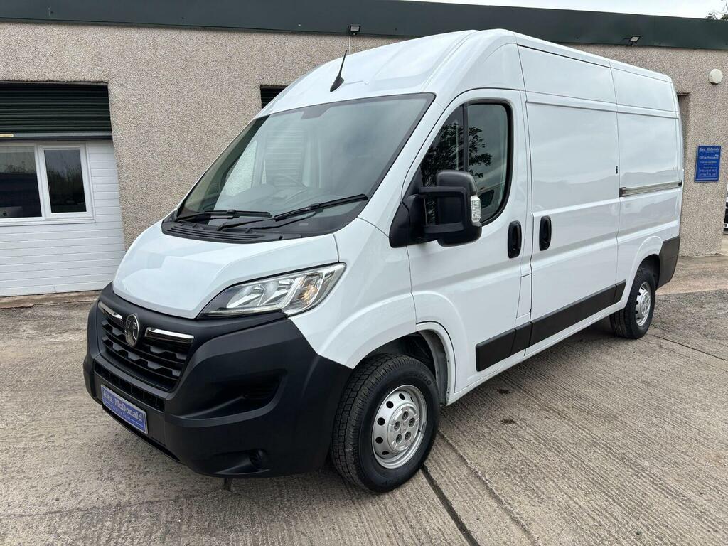 Vauxhall Movano 2.2 Cdti 3500 Biturbo Prime Fwd L3 H2 Euro 6 Ss White #7