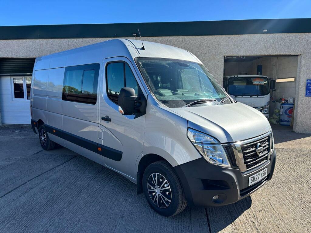 Nissan InterStar 2.3 Dci 35 Tekna Crew Van L3 H2 Euro 6 Ss Silver