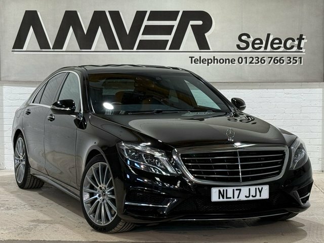 Mercedes-Benz S Class 3.0 S350d V6 Amg Line Premium Saloon Black #3