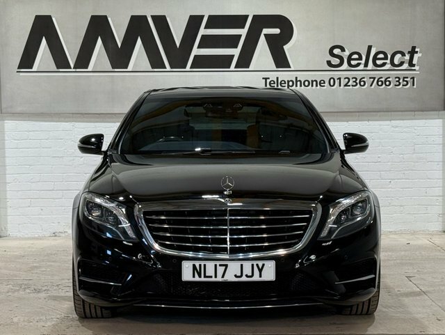 Mercedes-Benz S Class 3.0 S350d V6 Amg Line Premium Saloon Black #2
