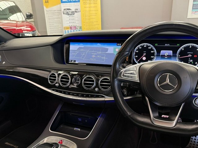 Mercedes-Benz S Class 2017 4.7 S500l V8 Amg Line G-tronic Euro 6 Ss Grey #37