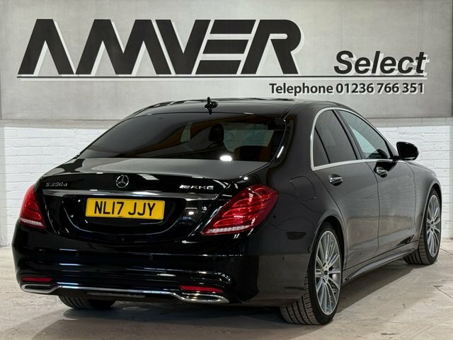 Mercedes-Benz S Class 3.0 S350d V6 Amg Line Premium Saloon Black #4