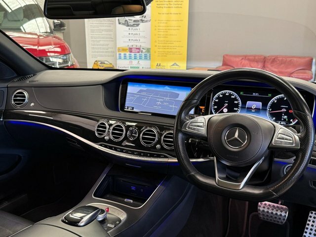 Mercedes-Benz S Class 2017 4.7 S500l V8 Amg Line G-tronic Euro 6 Ss Grey #8