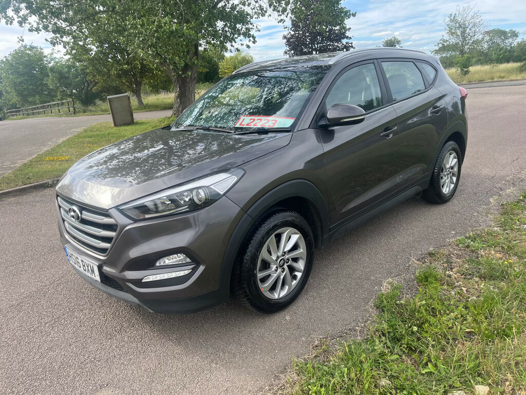 Hyundai Tucson Suv Blue #10
