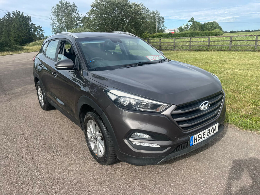 Hyundai Tucson Suv Blue #1