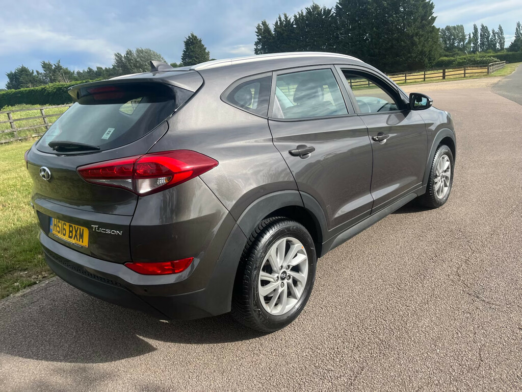 Hyundai Tucson Suv Blue #4