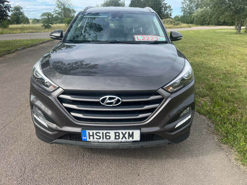 Hyundai Tucson Suv Blue #11