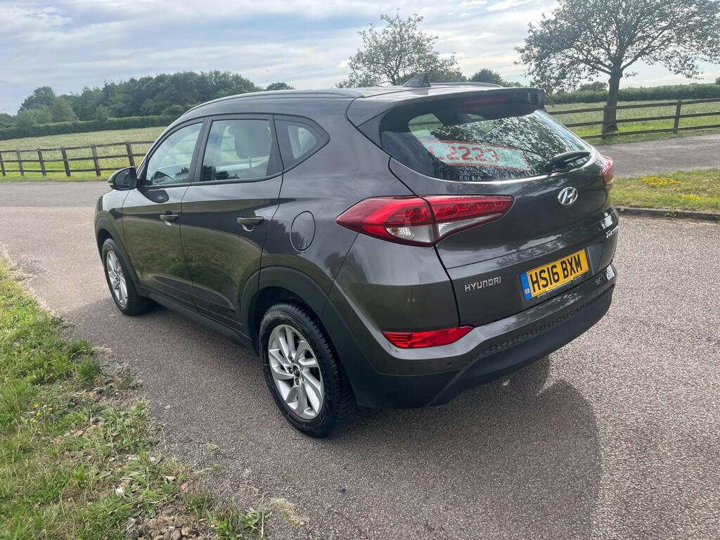 Hyundai Tucson Suv Blue #7