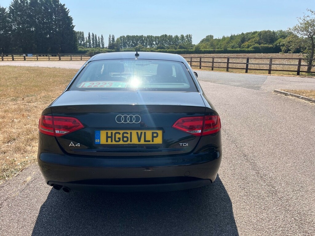 Audi A4 Saloon 2.0 Tdi Se Euro 5 Ss 201262 Blue #6