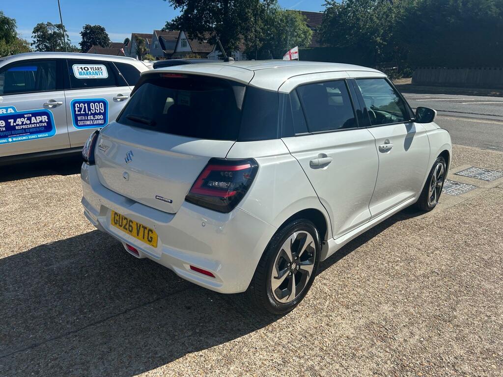 Suzuki Swift 1.2 Mhev Ultra Cvt Euro 6 S S GU26VTG White #5