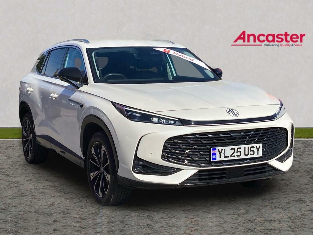 MG HS 1.5 T-gdi Hybrid Trophy White