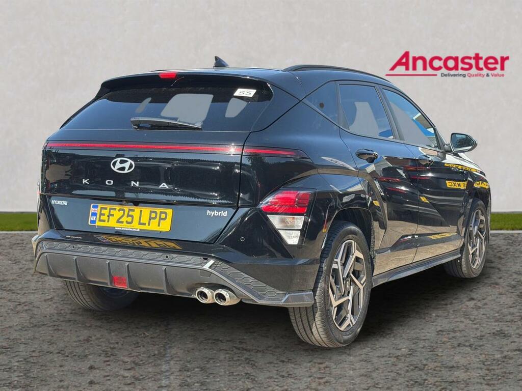 Hyundai Kona 1.6 Hybrid 129 N Line Dct EF25LPP Black #3
