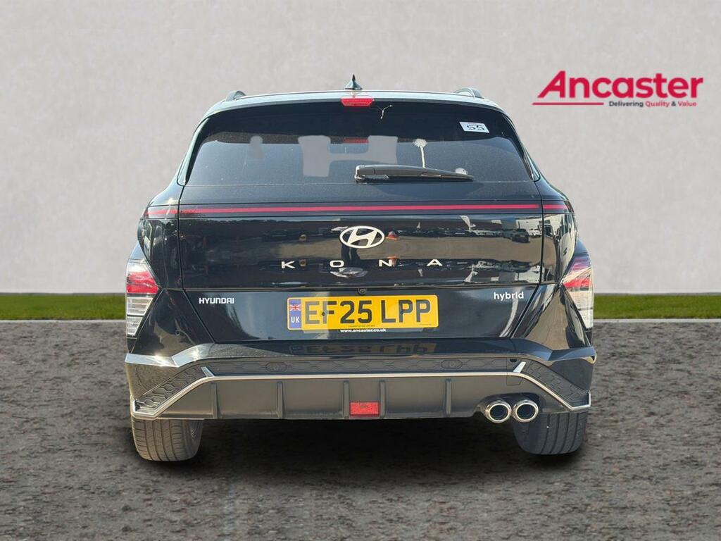 Hyundai Kona 1.6 Hybrid 129 N Line Dct EF25LPP Black #4