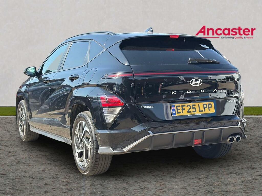 Hyundai Kona 1.6 Hybrid 129 N Line Dct EF25LPP Black #5