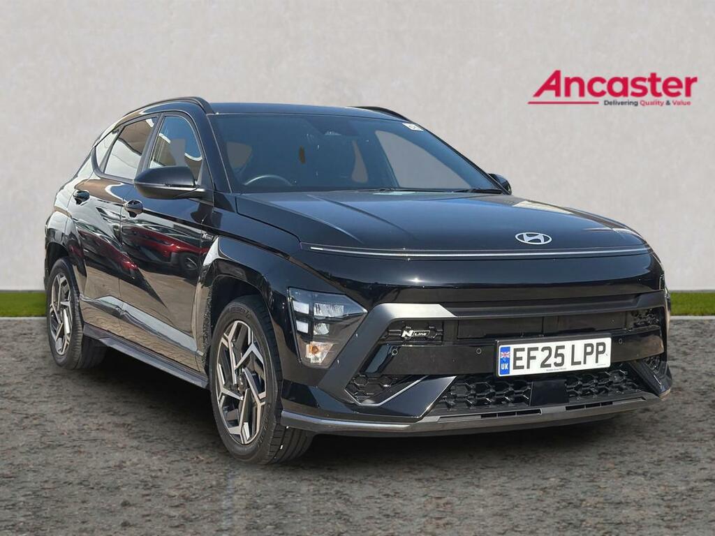 Hyundai Kona 1.6 Hybrid 129 N Line Dct EF25LPP Black