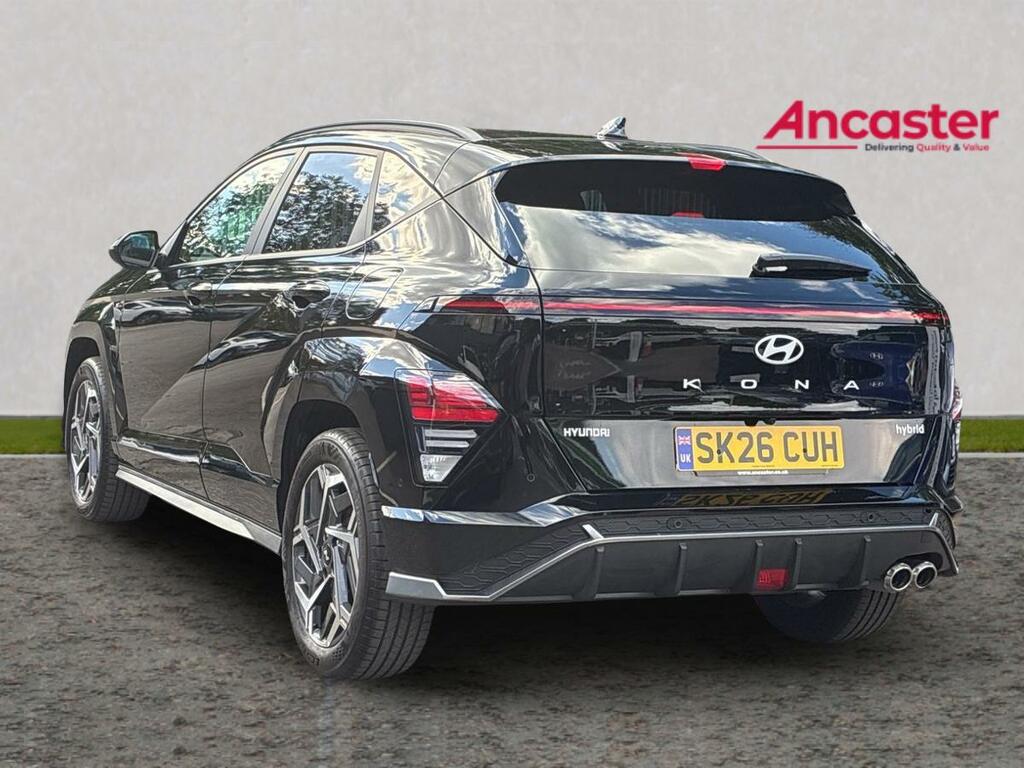 Hyundai Kona 1.6 Hybrid 138 N Line S Dct SK26CUH Black #5