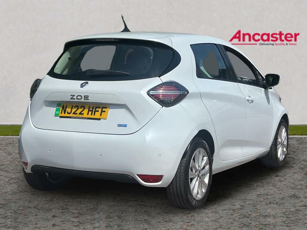 Renault Zoe 100Kw Iconic R135 50Kwh Rapid Charge White #3