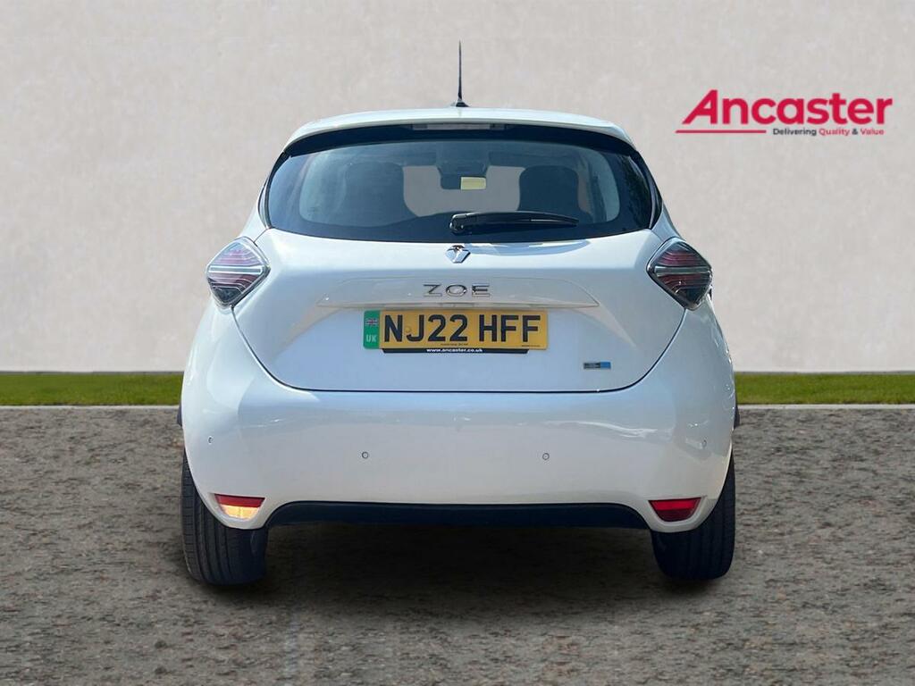 Renault Zoe 100Kw Iconic R135 50Kwh Rapid Charge White #4
